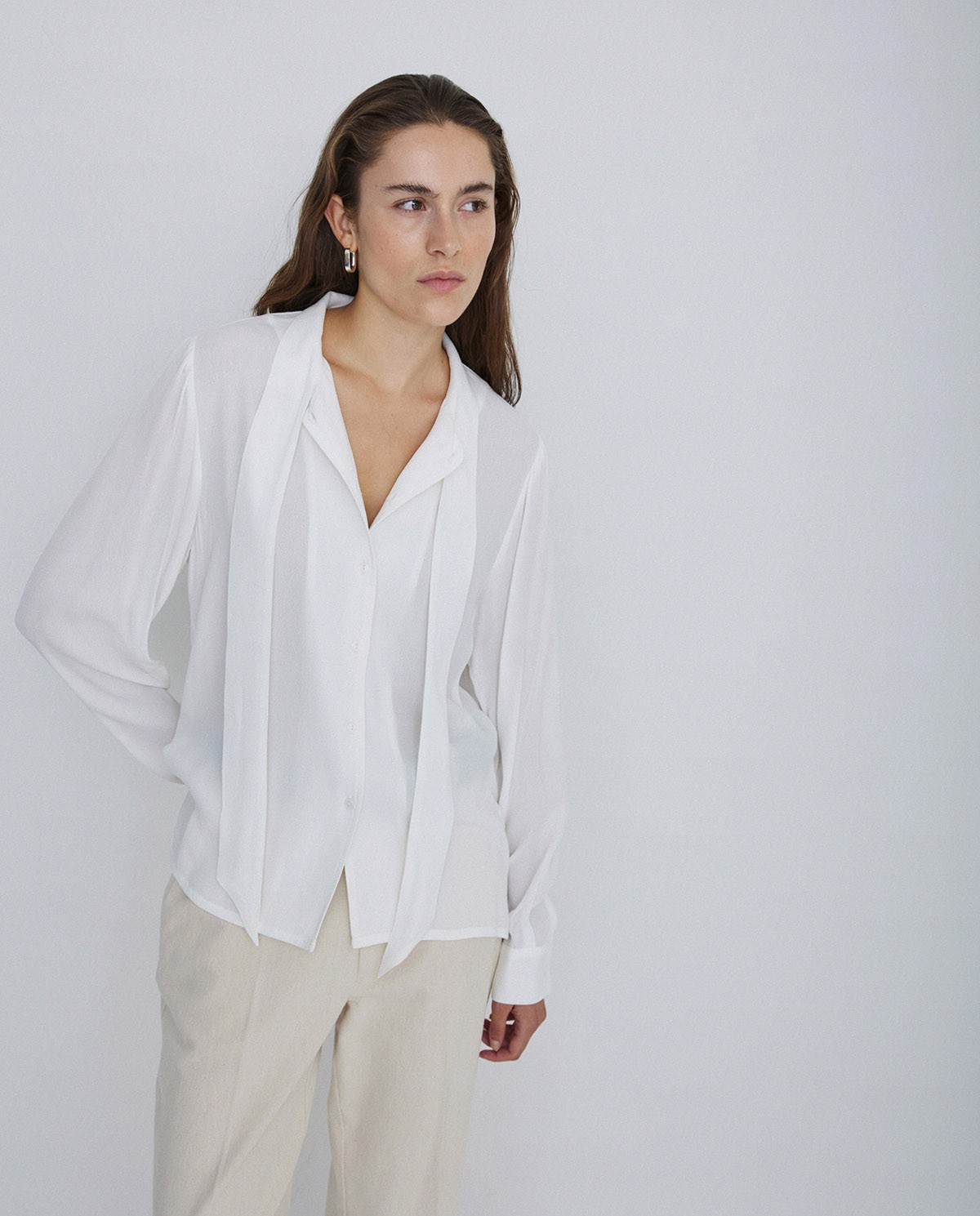 Camisa fluida lazo crudo 3