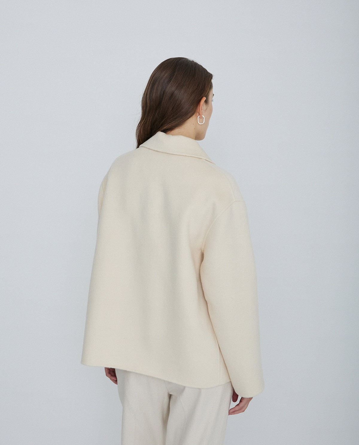 Coat Pockets ecru