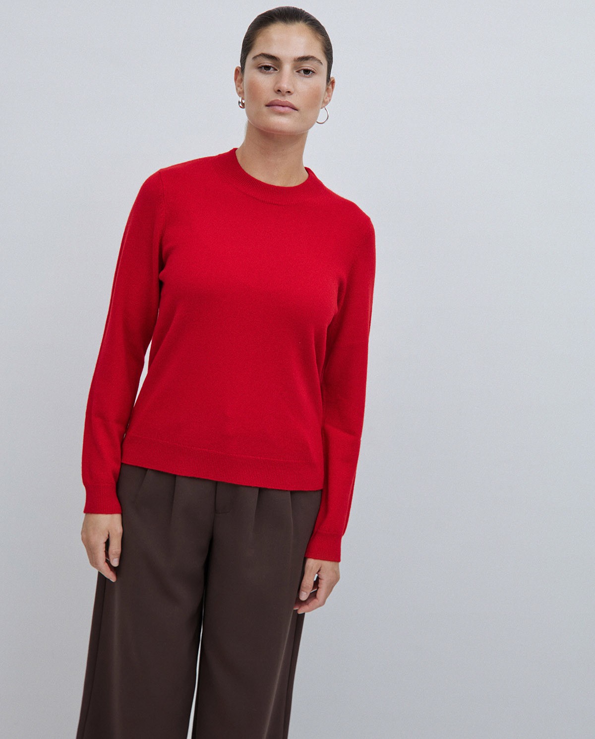 JERSEY CASHMERE CUELLO REDONDO