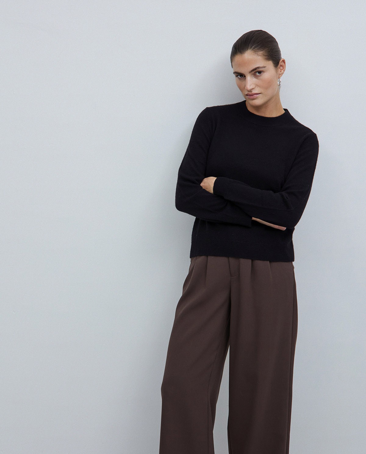 JERSEY CASHMERE CUELLO REDONDO