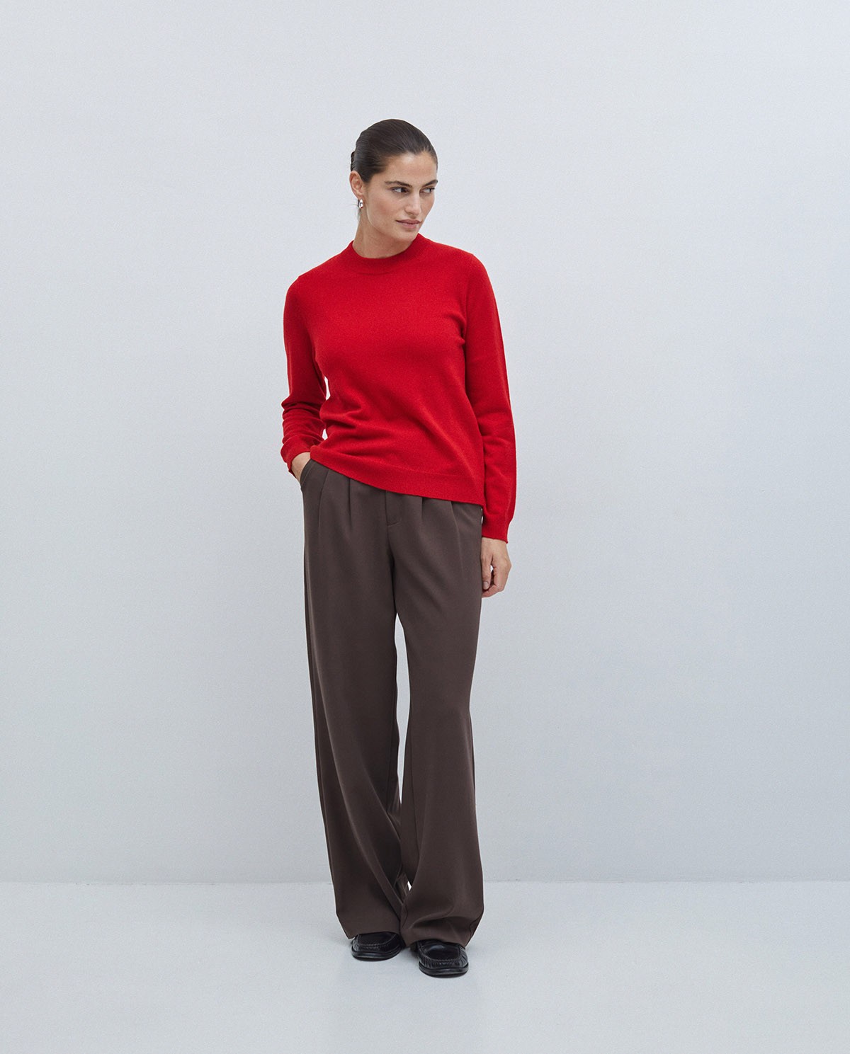 JERSEY CASHMERE CUELLO REDONDO