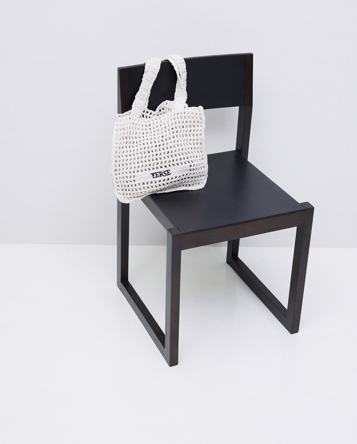 Sac en macramé écru fait main 1