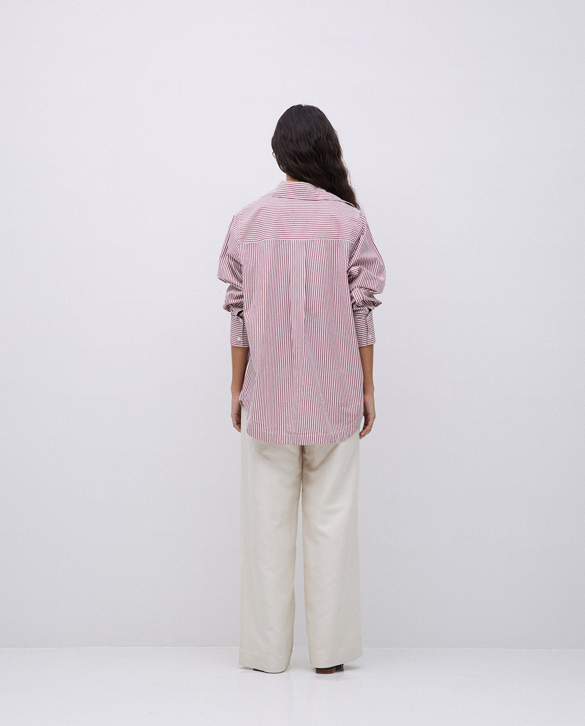 Camisa popelín rayas grante