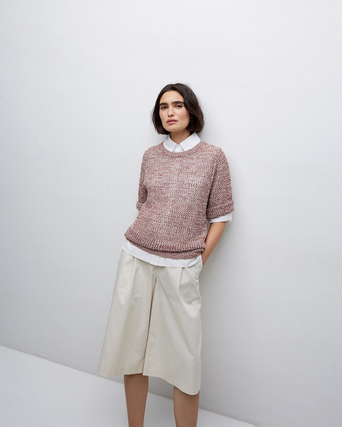 Jersey calado terracota 8